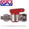 GAV Line Tap 1/8' X 1/4'